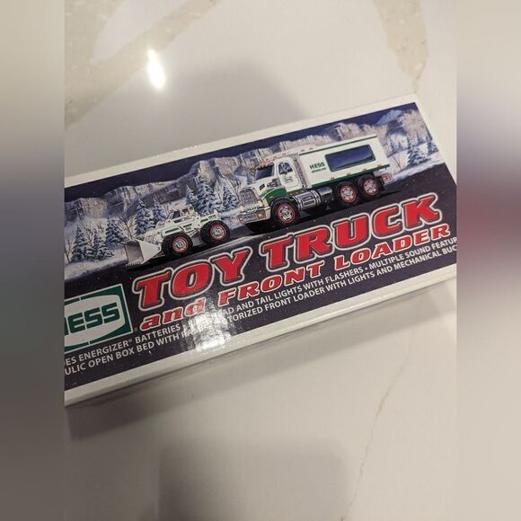 2008 Hess Truck And Front Loader BNIB - Picture 3 of 6